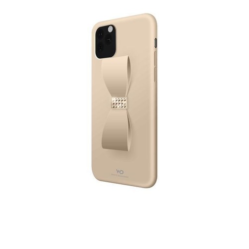 Bow cover iphone pro gold - bow,