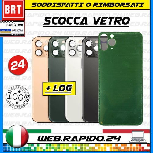 Scocca vetro posteriore back - vetro,
